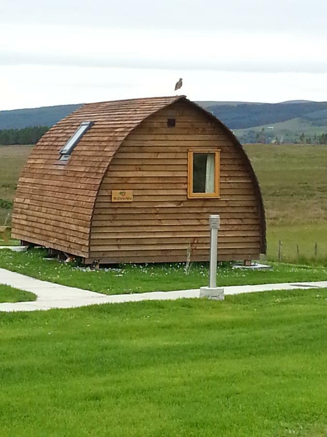 הוילה לאירג Loch Shin Glamping Pods מראה חיצוני תמונה